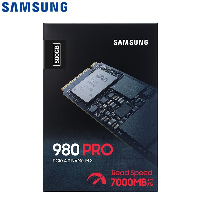 三星（SAMSUNG）500GB SSD固态硬盘 M.2接口(NVMe协议) 980（MZ