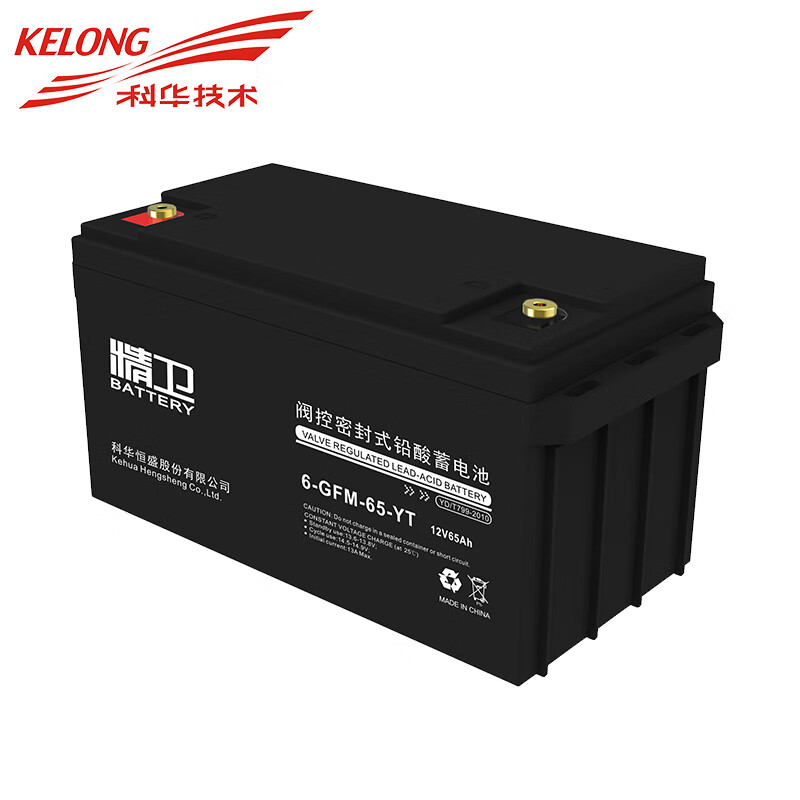 科华技术（KELONG）6-GFM-100-YT 12V100AH不间断电源电池 UPS