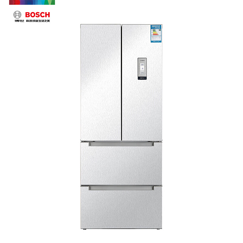 博世（BOSCH） 442升 变频混冷无霜 多门冰箱 LCD液晶显示屏（不锈钢色）BCD-