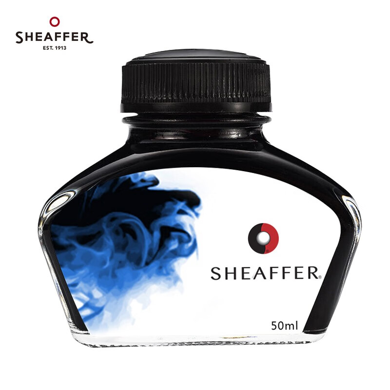 犀飞利（Sheaffer）钢笔/宝珠笔配件 钢笔墨水、墨囊、宝珠笔替换笔芯 墨水 蓝色50