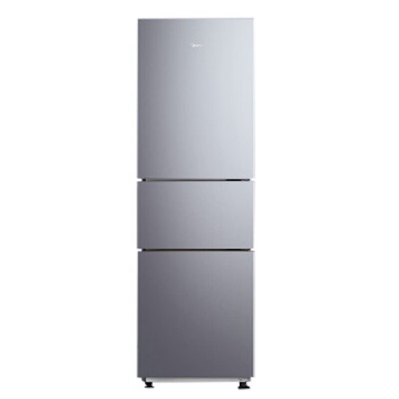 美的(Midea)冰箱三门小型家用低音节能冷藏冷冻电冰箱210升办公室小冰箱 BCD-21