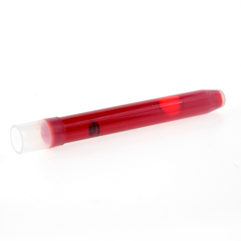 日本百乐（PILOT）平行笔墨胆墨水囊 日本百乐钢笔墨胆 红色6支装IC-P3-S6-R原装进口（12套）