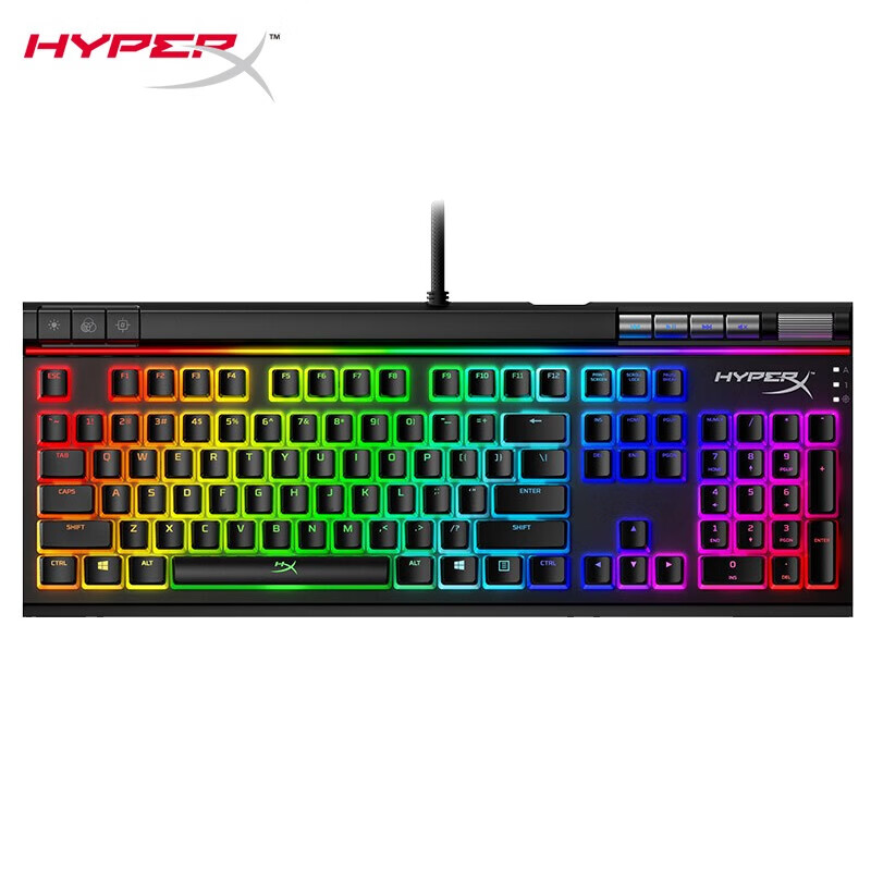 金士顿(Kingston) HyperX 阿洛伊 精英2 104键红轴 机械键盘 游戏键盘