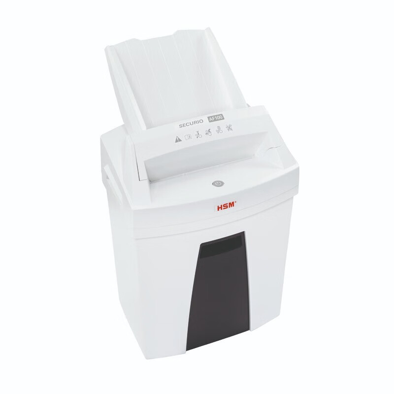 赫斯密（HSM) SECURIO AF 100 自动输稿碎纸机 可自动进纸100张 白色
