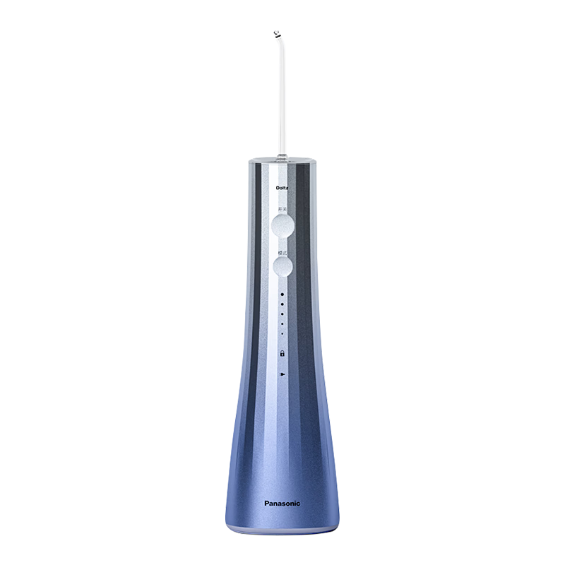 松下 冲牙器洗牙器超声波洁牙器立式便携水牙线 水流瞬时杀菌舌苔清洁 极光塔EW-1533-