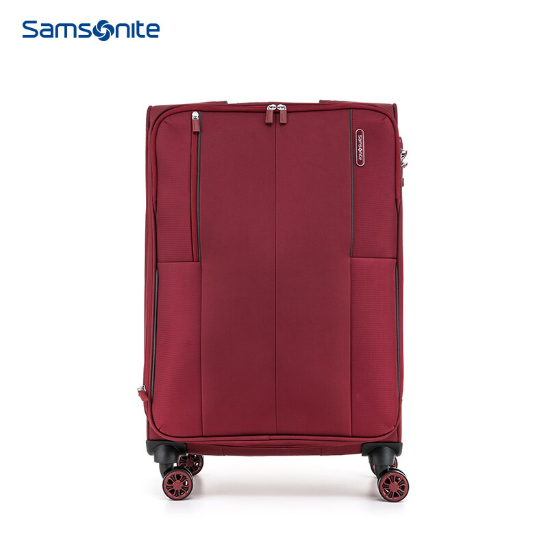 新秀丽（Samsonite）拉杆箱休闲商务旅行箱密码箱托运箱24英寸红色GL5