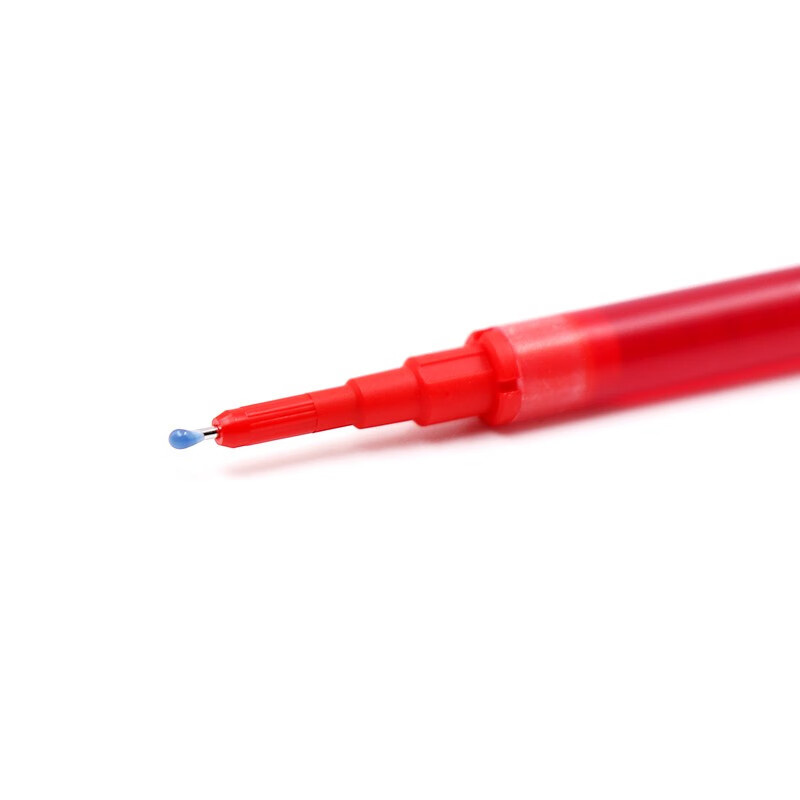 百乐（PILOT）BXS-V5RT 中性笔芯 按动水性笔 笔芯（12支装）红色0.5mm
