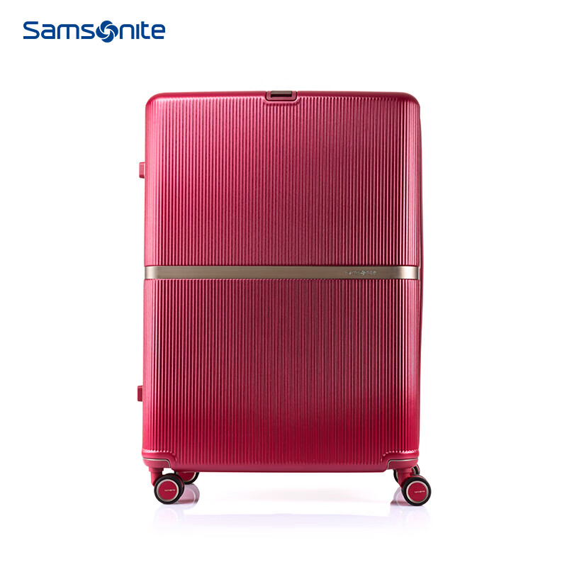 Samsonite/新秀丽拉杆箱行李箱旅行箱密码箱可扩展托运箱28英寸HH5红色