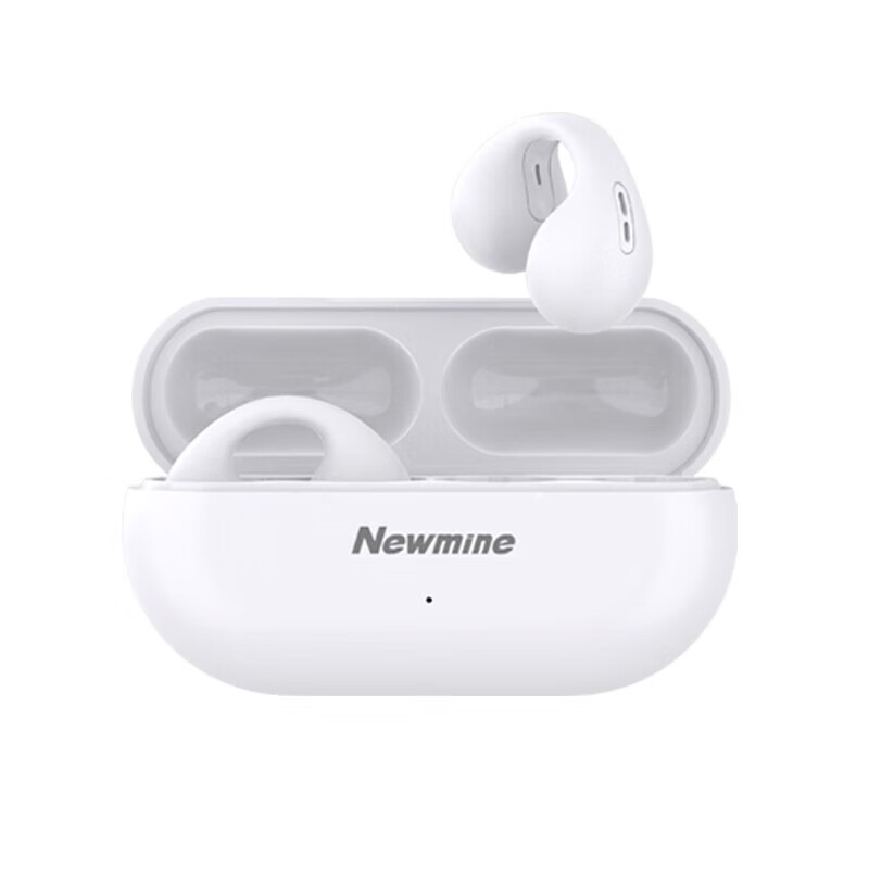 纽曼（Newmine）蓝牙耳机tws真无线5.3半入耳式运动跑步适用苹果华为安卓通用卡通夹