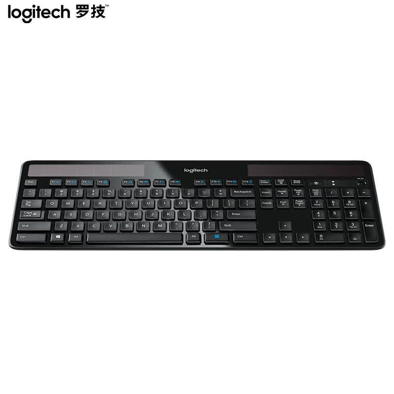 罗技（Logitech）K750太阳能无线键盘 纤薄办公键盘