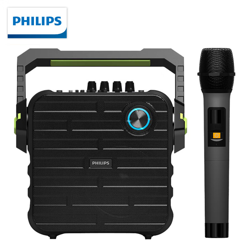 飞利浦（PHILIPS）SD60/93 SD60S 蓝牙便携式拉杆音响无线麦克风播放器扩音