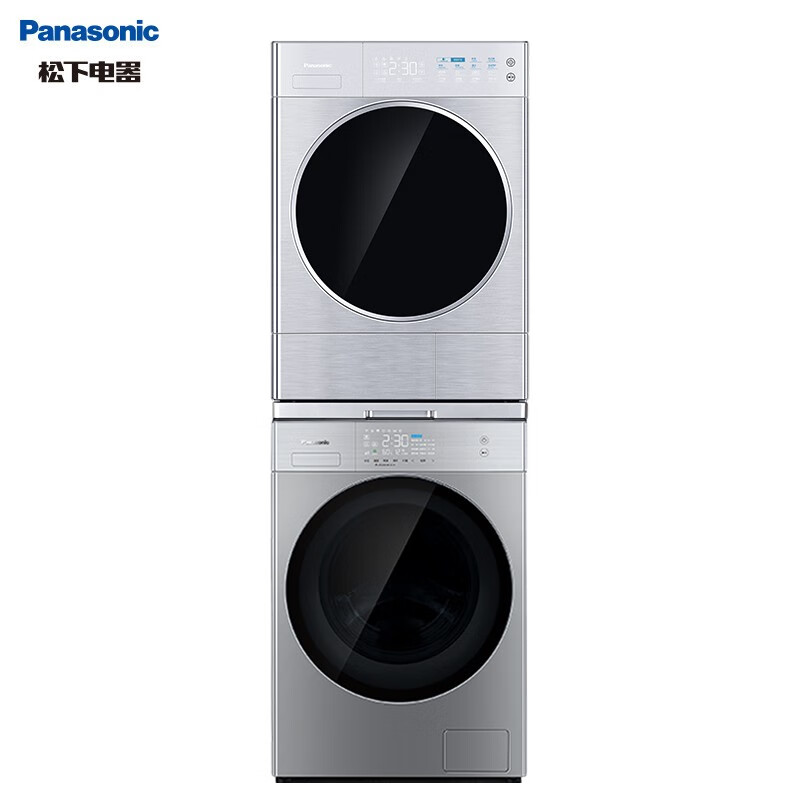 松下(Panasonic)滚筒洗衣机10kg 95度除菌洗 超快速清洗 节能洗 XQG10