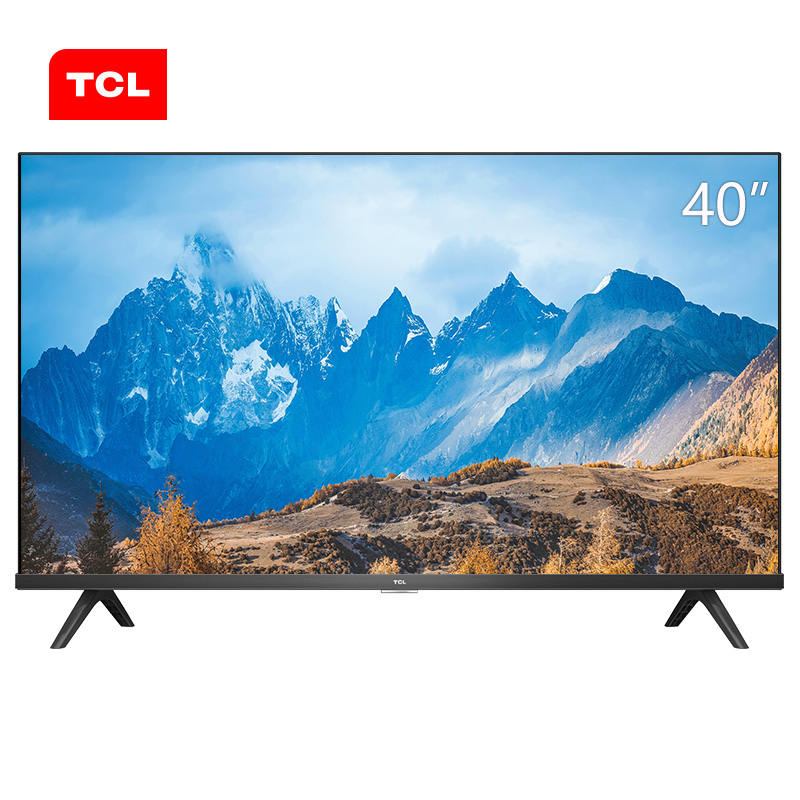 TCL 40V6F 40英寸液晶电视机 全高清超薄全面屏 智能网络WiFi 丰富影视资源 教育电视