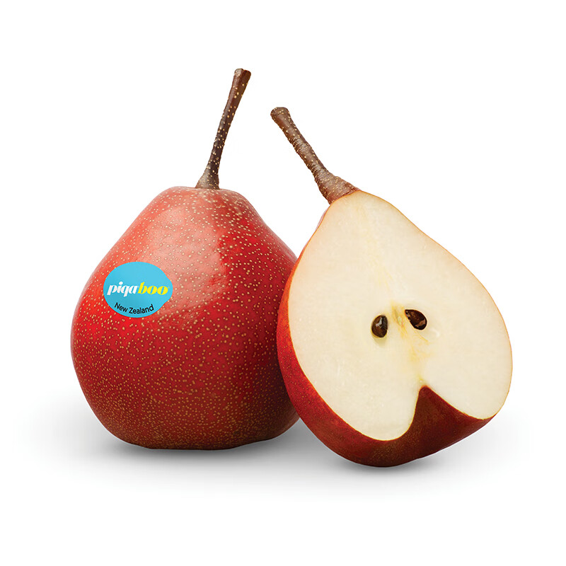 新西兰进口piqaboo蜜桃红梨 大果4粒装 单果重约160g起 生鲜水果