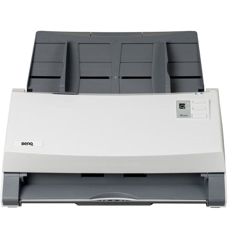明基（BenQ）D5000馈纸式扫描仪 A4彩色双面高速扫描 45页90面/分