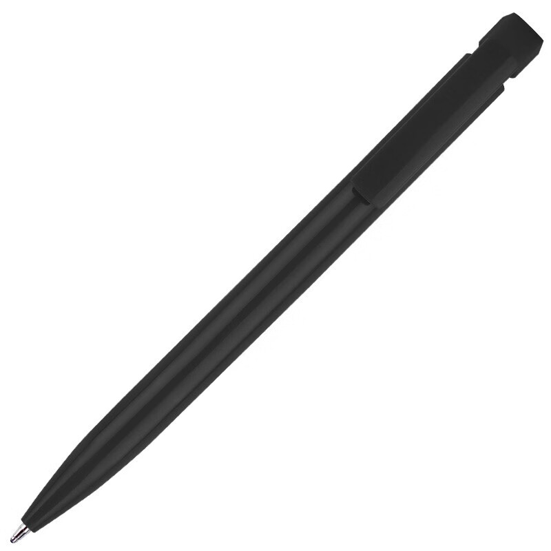 宝克(BAOKE) B61 1.0mm尚品中油笔按动圆珠笔多色笔杆原子笔 黑色 12支/盒【3盒装】