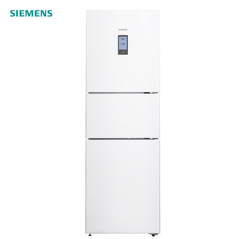 西门子（SIEMENS）306升 三门冰箱 风冷无霜 净味 双效空气过滤 家用三开门冰箱 
