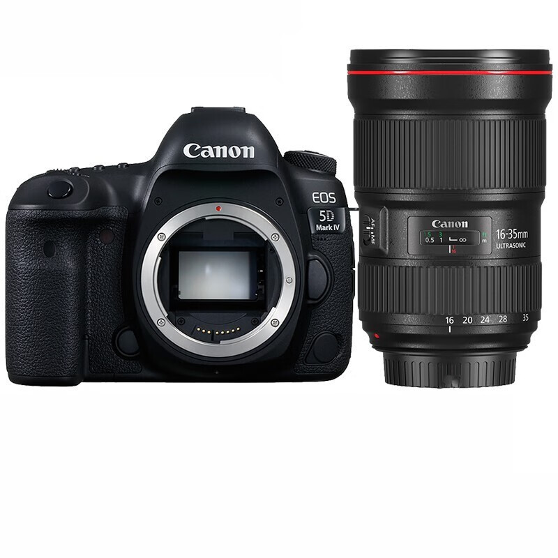 佳能（Canon） EOS 5D Mark IV/5D4全画幅单反相机 EOS 5D IV EF16-35/2.8L III USM镜头套机 套餐二