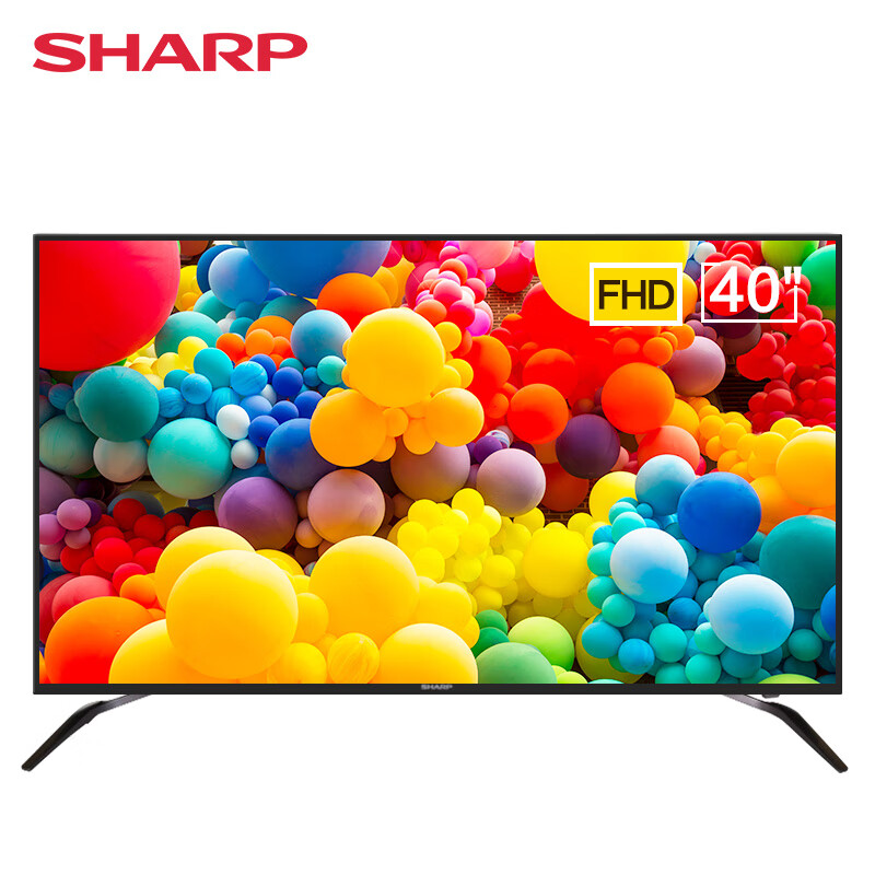 夏普（SHARP）XLED-40SF480A 40英寸 FHD全屏高清 HDR 广色域技术 智能WIFI网络液晶电视机