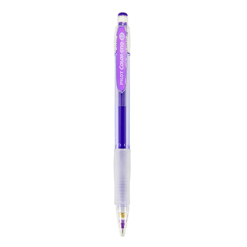 百乐（PILOT）彩色自动铅笔0.7mm可擦涂色填色手绘笔活动铅笔 紫色HCR-197-V