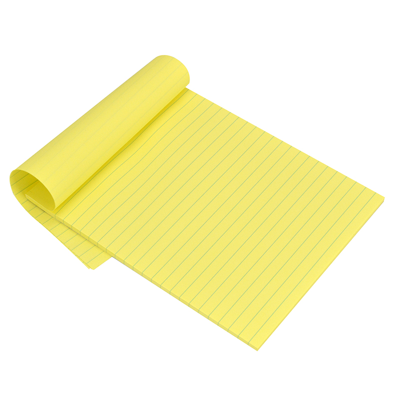 N次贴（STICKN）36522 格线型便签纸/便利贴(203×150mm)黄色 50张/本(12卡装)