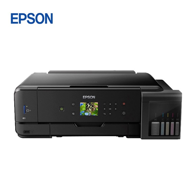 爱普生（EPSON）彩色A3一体机L7188无线墨仓式5色商用打印A3打印A4复印扫描 L