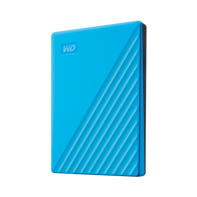 西部数据(WD)5TB USB3.0移动硬盘My Passport随行版 2.5英寸 蓝色(密码保护 自动备份)（一年包换）