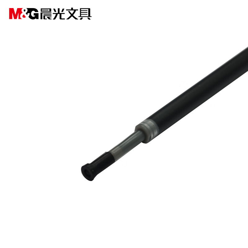 晨光(M&G)文具1.0mm黑色中性笔芯 子弹头签字笔替芯(AGP13604S适配替芯) 20支/盒AGR67017（2盒装）