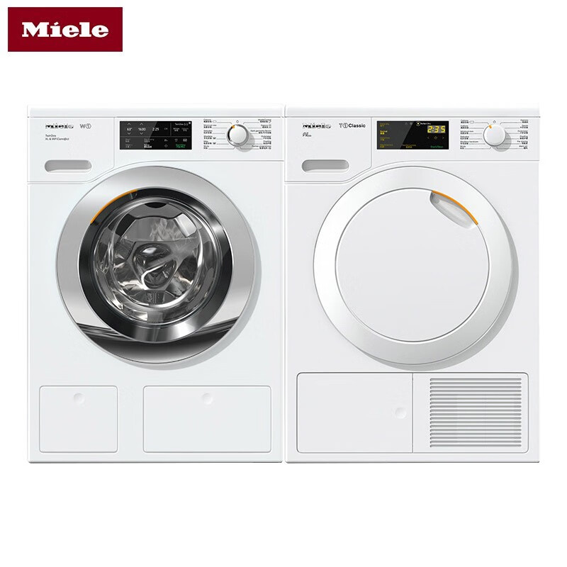美诺（Miele）洗衣机干衣机套组 9公斤洗涤+7公斤烘干  WCI660 C + TDB