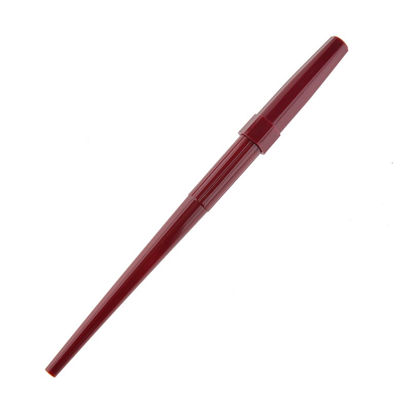 日本百乐（PILOT）纤扬长笔杆钢笔 男女手绘速写练字学生成人钢笔 M尖 红色 DPP-70-R-M原装进口