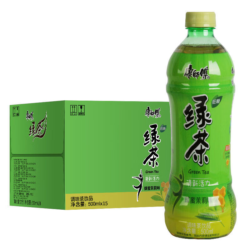 康师傅 绿茶500ml*15瓶