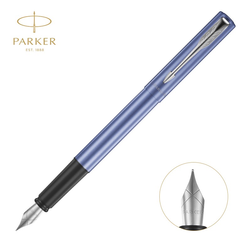 派克钢笔（PARKER）新款威雅墨水笔 签字笔 学生钢笔练字书法 刻字商务送礼 生日礼物 