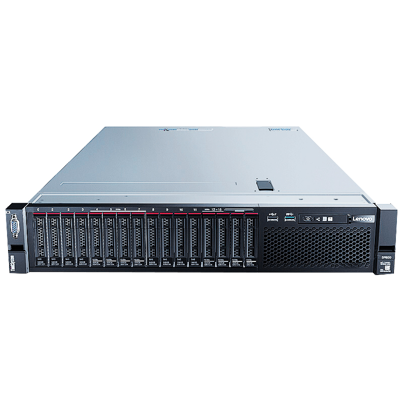 联想（Lenovo）SR850 2U机架服务器 （至强金牌5218*4/8*32G DDR