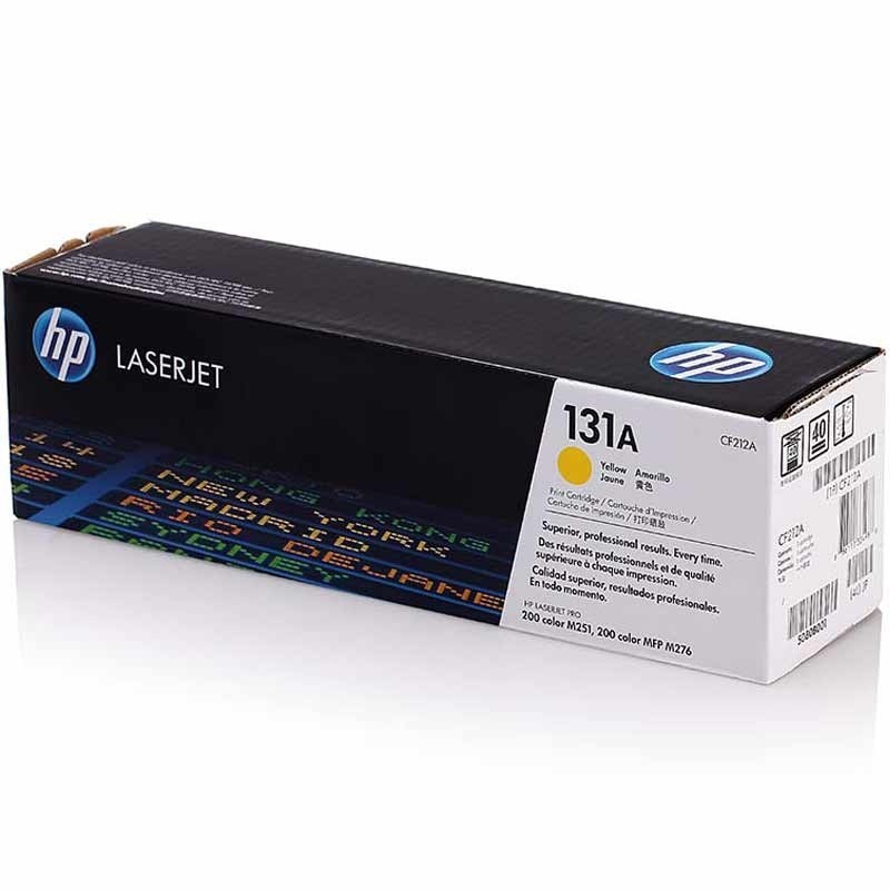 惠普(HP) CF212A 黄色硒鼓 131A （适用LaserJet M251n/M276fn/M276fnw）(约1800页）