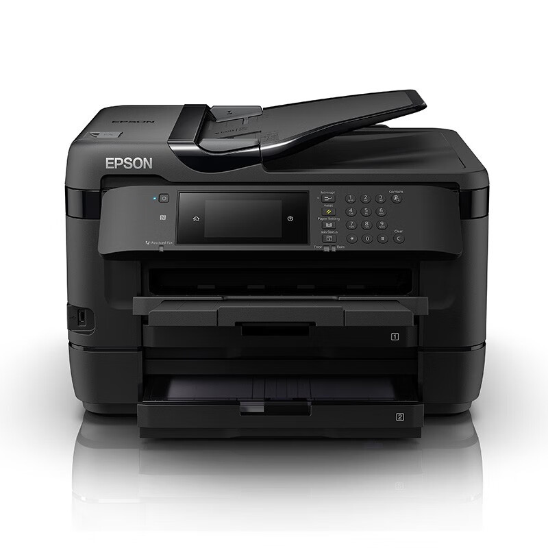 爱普生（EPSON）WF-7728 A4/A3+ 无线彩色喷墨商务办公多功能一体机 打印/复印/扫描/传真 自动双打 双纸盒