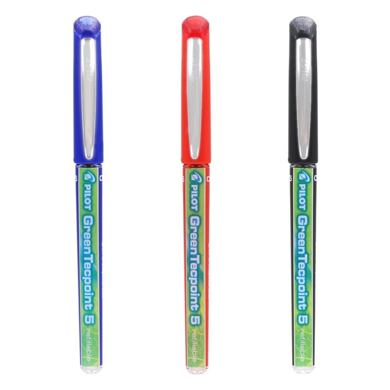 日本百乐（PILOT）BX-GR5威宝走珠笔速干中性笔学生中高考试笔针管式签字笔0.5mm 蓝色10支BX-GR5-L-BG