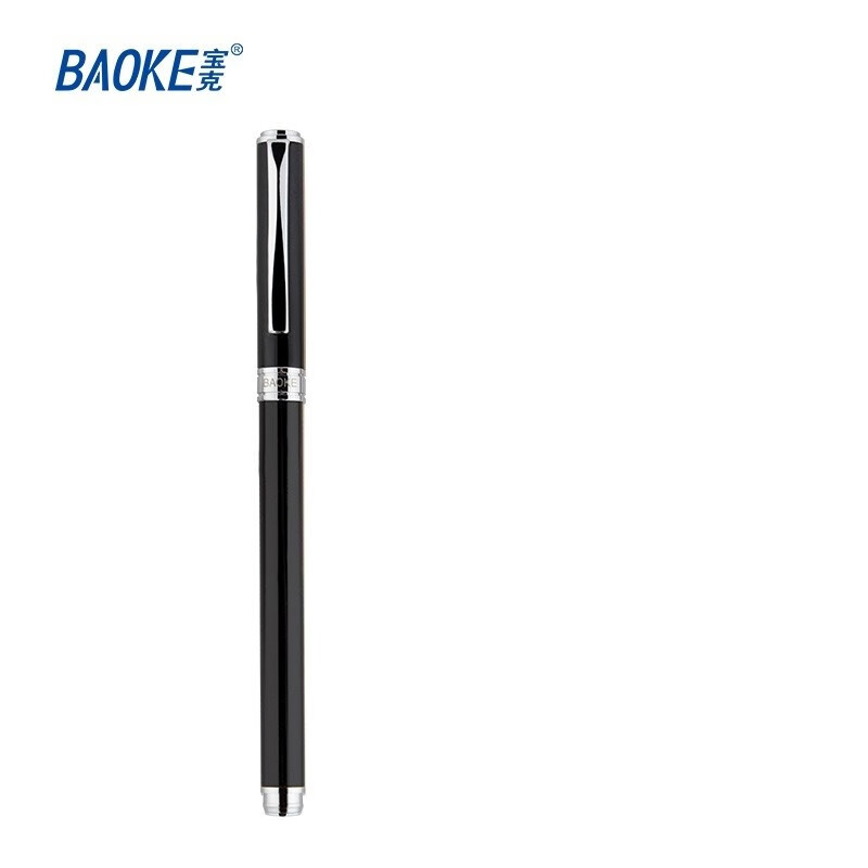 宝克(baoke)PM157中性笔0.5mm黑色12支/盒