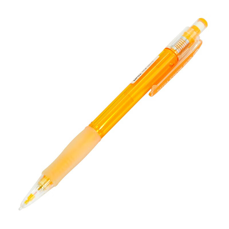 日本百乐（PILOT）彩色自动铅笔0.7mm可擦涂色填色手绘笔活动铅笔 橙色HCR-197-O原装进口（12支）