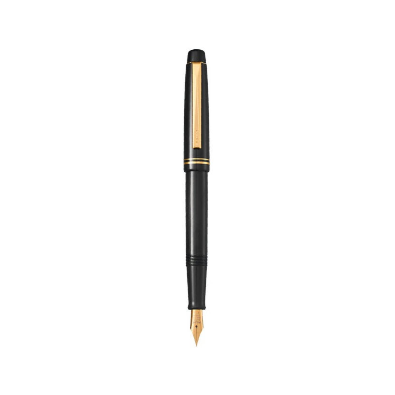 百乐（PILOT）FP-78G+钢笔M尖 男女学生书法练字笔 黑色