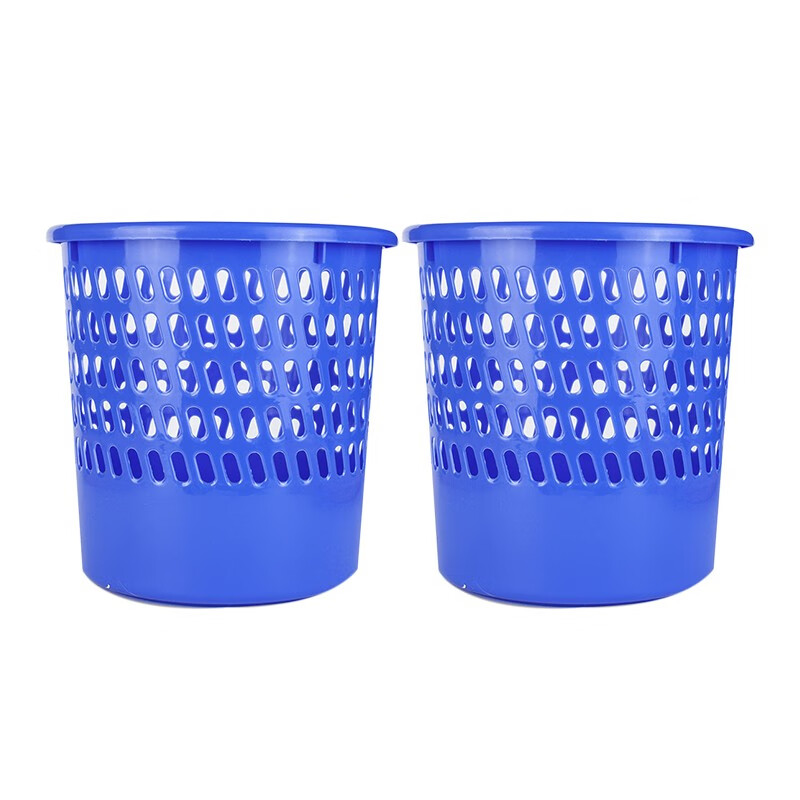 晨光（M&G）清洁桶 经济型垃圾分类桶 教室办公室居家 ALJ99410 蓝色两个装