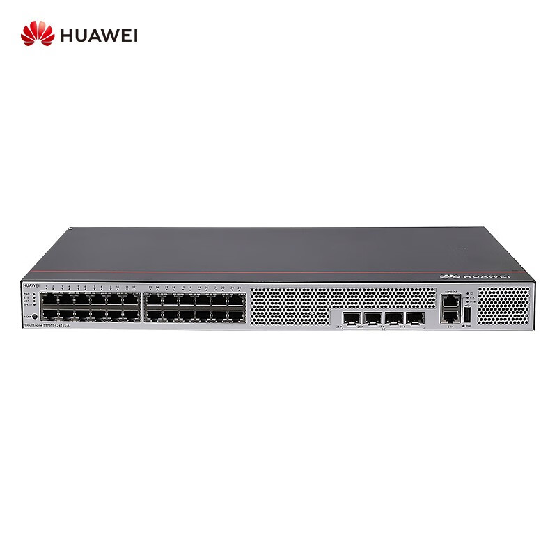 华为（HUAWEI）企业级24口千兆以太网+4口千兆光 交换机-S5735S-L24T4S