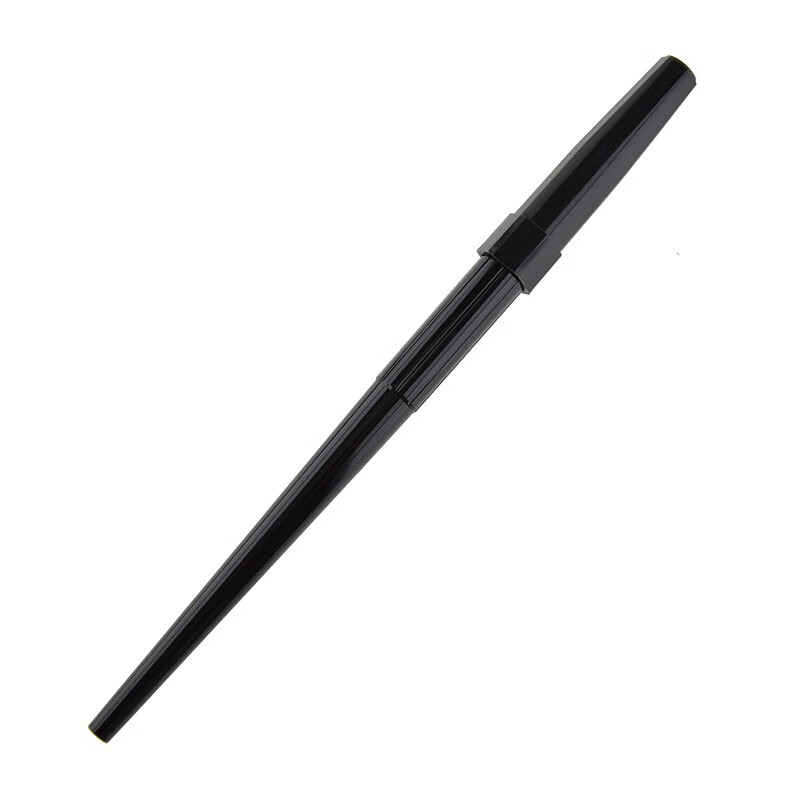 日本百乐（PILOT）纤扬长笔杆钢笔 男女手绘速写练字学生成人钢笔 EF尖 黑色 DPP-70-B-EF原装进口