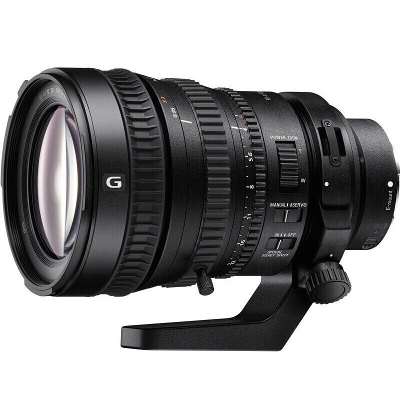 索尼（SONY） 索尼G系列镜头 FE PZ 28-135mm F4 电动变焦电影头（2年质保）