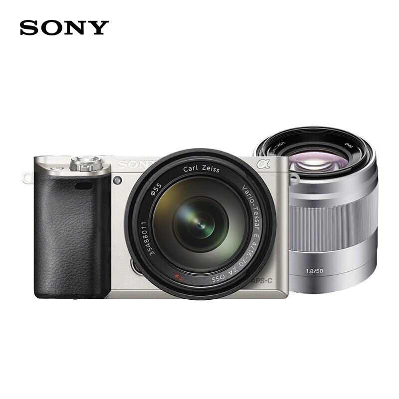 索尼（SONY）Alpha 6000 APS-C画幅微单数码相机 SELP1650+SEL