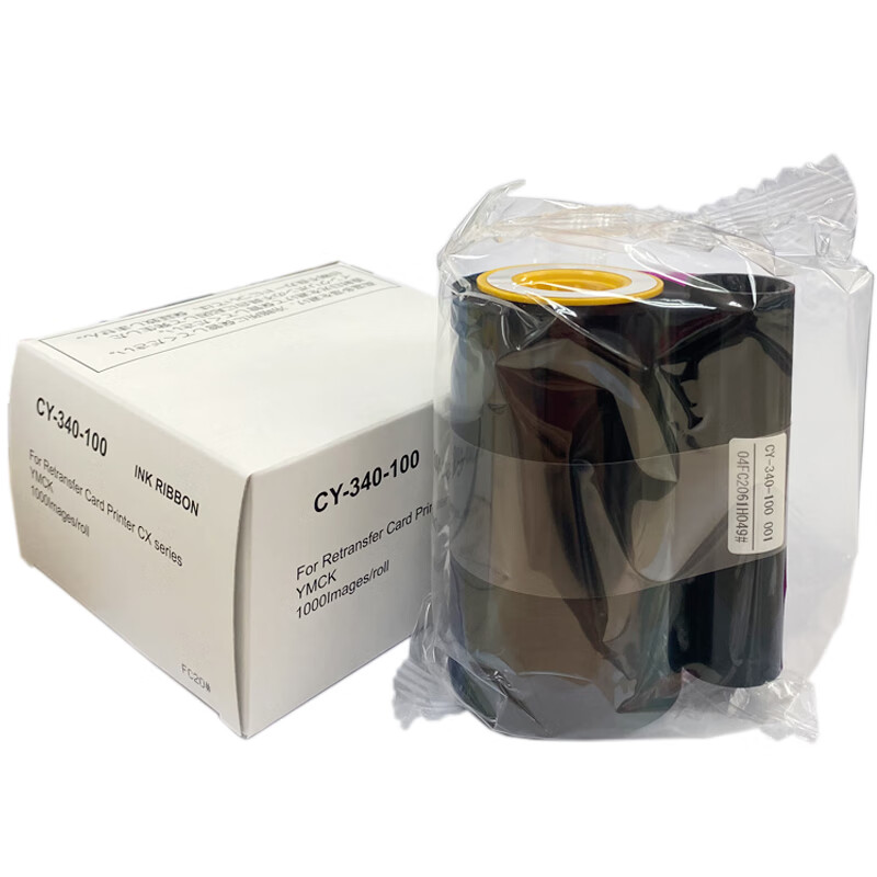 法高Fagoo CX-7600/CX-7000 证卡打印机 CX7000/CX7600色带（CY-340-100）膜（CY-3RA-100）