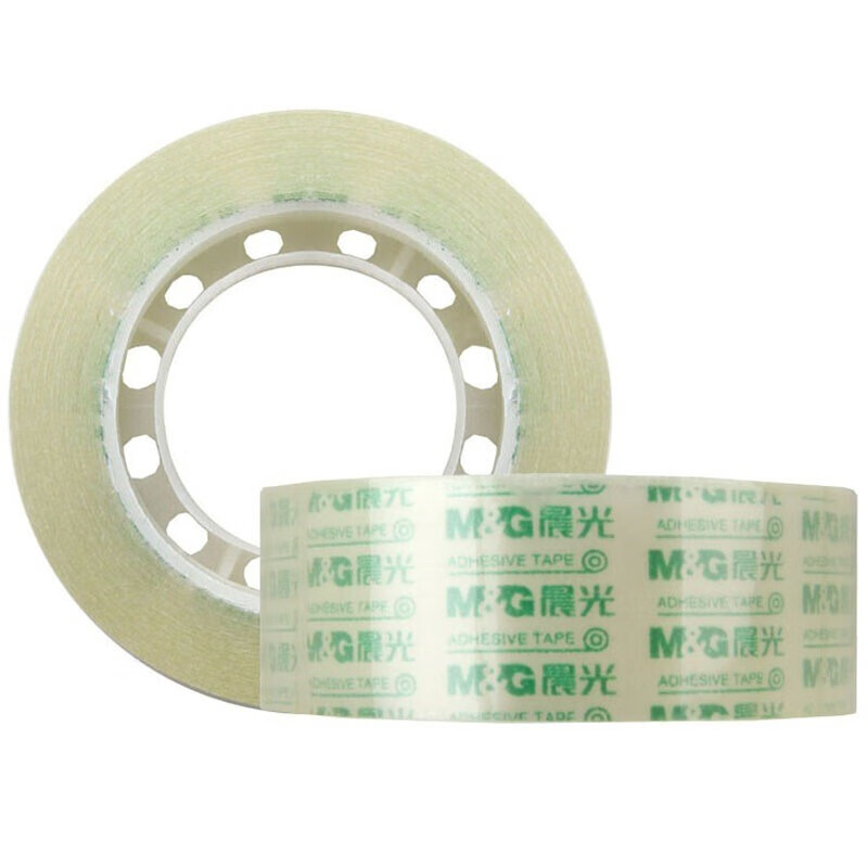 晨光(M&G) 18mm30y透明学生胶带 1卷 AJD97323