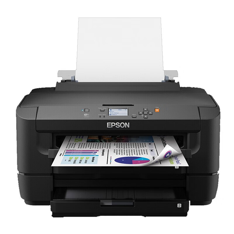 爱普生（EPSON）WF-7218 A4/A3+ 无线彩色喷墨商务打印机 中小型办公/家用 大容量双纸盒 自动双面打印