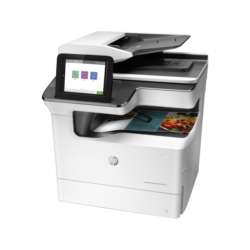 惠普(HP) PAGEWIDE MFP 780DN A3彩色页宽复合机 打印机 打印复印扫