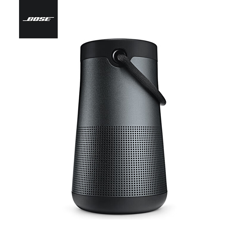 Bose SoundLink Revolve+ 蓝牙扬声器-黑色 360度环绕防水无线音箱