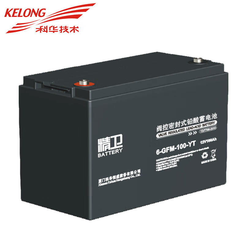 科华技术（KELONG）6-GFM-100-YT  12V100AH不间断电源电池 UPS